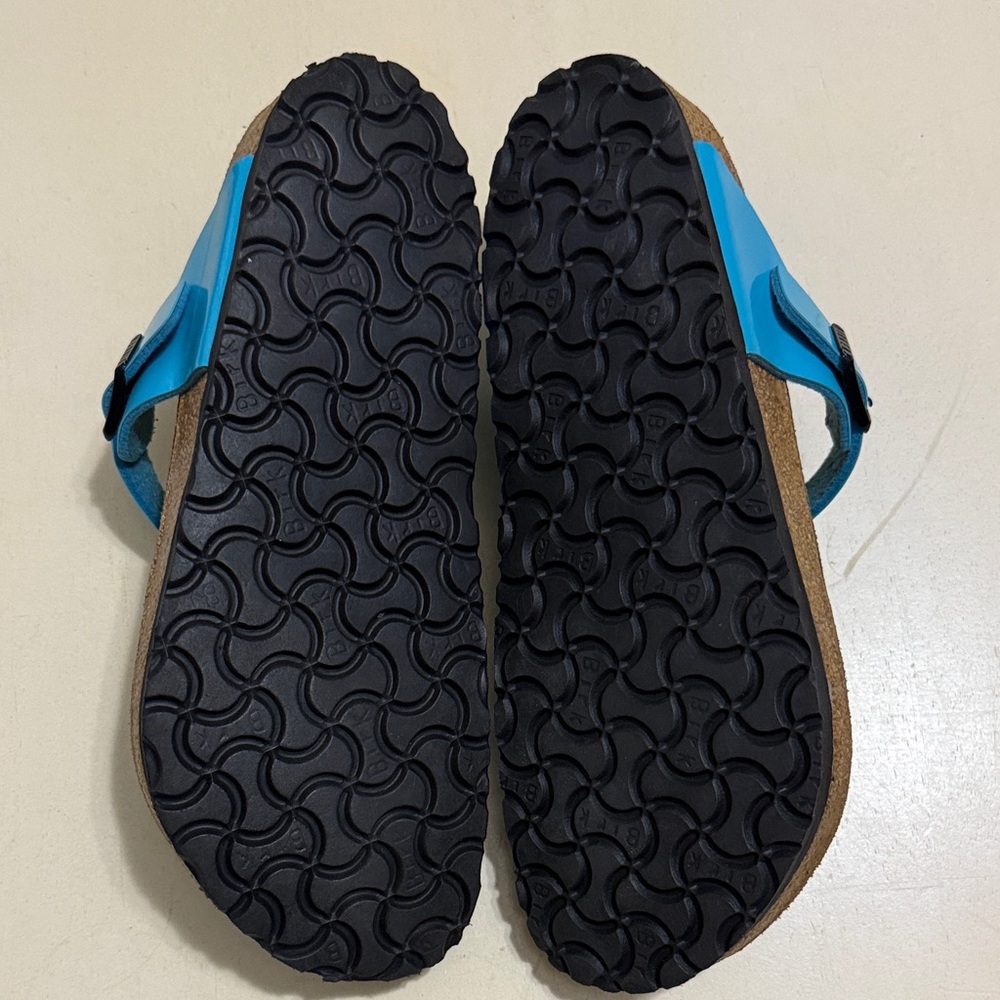 Birkenstock Blue and Brown Sandals - Picture 4 of 4